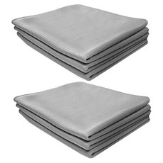 월드크린 유리 닦이 걸레 그레이, 6개