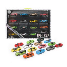 PLAYMAX 金屬壓鑄迷你車 43 x 28.5 x 4.7 cm 15件組, 1套, 跑車