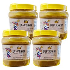 珍醇 調和芝麻醬 1.5kg x 4罐 (拌麵/拌飯/火鍋沾醬)