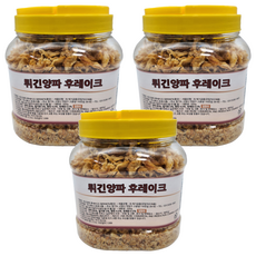 튀긴양파 후레이크, 500g, 3개