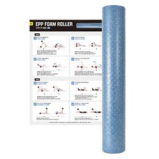 트라택 EPP 엑스트라하드 폼롤러, 블루, 1개