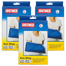 杰奇 肢體裝具 一般手臂吊帶 JM-423 L(18.9 x 7.8") 1個, 3個