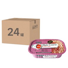 惜時 貓用 Main Course 每客思 全營養主食罐, 雞肉 + 牛肉, 115g, 24罐
