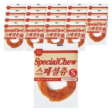 네츄럴이엑스 육포츄 스페셜 강아지 국내산 건조 간식, 닭고기, 9g, 20개