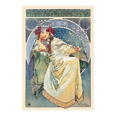 慕夏 風信子公主 極小片拼圖 1053片 藝術拼圖 挑戰級別, 1盒