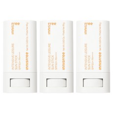 이니스프리 인텐시브 레져 선스틱 SPF50+ PA++++, 18g, 3개
