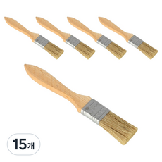 MONESPACE 多用途平刷 油漆刷 1號, 15個