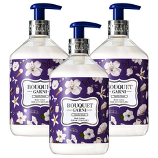 부케가르니 바디로션 바닐라머스크, 520ml, 3개