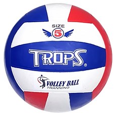TROPS 特波士 彩色排球，運動用球，教學指定用，正式比賽標準規格，SIZE 5, 40351, 1個