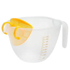 Betty's 焙蒂絲 寬口過濾量杯, Clear, 1.5L, 1個