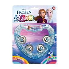 根華出版 炫光鈴鼓, 透藍色 + 銀色, 1個