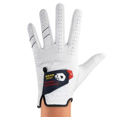 DDAM GOLF 男性用全羊皮高爾夫手套 左手用, 混合色