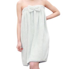 Kong K-Living Home 蝴蝶結平口浴袍, 綠色, 1個