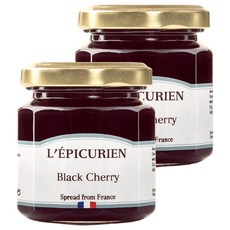레피큐리앙 블랙체리 잼, 125g, 2개