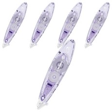 톰보우 모노 에어 펜 타입 수정 테이프, 라벤더, 5개