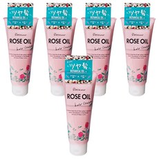 Rosenoa 大馬士革玫瑰油護髮霜 深層滋養 修護受損 柔順光澤, 150g, 5條