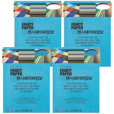 두성 OA팬시페이퍼점보 80g 연푸른색, A4, 400개