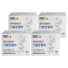 PURE SUNDAY The Malkeun 更潔淨抹布, 50入, 4個