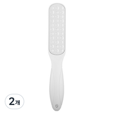 온커 면가능 풋 각질 제거기 화이트 3.8 x 22.7 cm, 50g, 2개, 1개입
