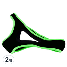 Radelly 現代風防張嘴束帶 三角款 淺綠色, 2個