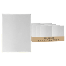 LIFE LANCE 寵物 透明 圍欄 8片, 1個, 透明色