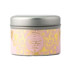 瑞典VICTORIAN 感官錫盒香氛蠟燭, 迷迭香與薑, 90g, 1個
