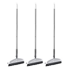 윈프라이스 3 in 1 V컷 롱밀대 청소솔, 혼합색상, 3개