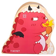 TINYPET 小芥 恐龍系列 貓抓板窩, 果果, 1個