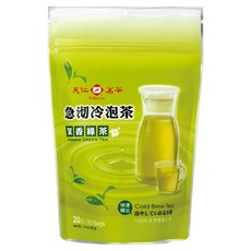 天仁茗茶 急沏冷泡茉香綠茶 100%天然輕鬆冷泡, 2g, 20包, 1袋