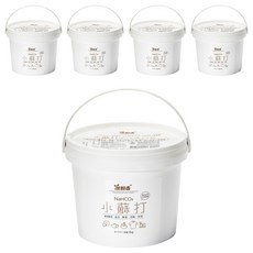 室翲香 小蘇打粉 天然礦物質成分 安全無毒 環保不刺激 食品用洗潔劑, 2kg, 5桶