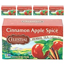 셀레셜시즈닝스 셀레스티얼 티 시나몬 애플 스파이스, 2.4g, 20개입, 5개