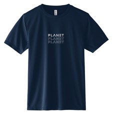 planet re:maker 女款文字印花圓領短袖T恤