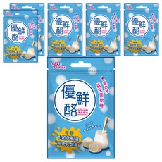 Pinky 優鮮酪益生菌軟糖 量販包 原味, 6個, 52.5g