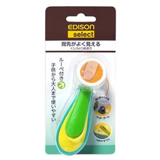 EDISON mama 嬰幼兒指甲剪, 綠色, 1個
