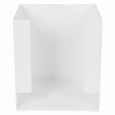 直角抽取式面膜收納盒 20 x 17.5 x 14cm 320g 4.76L, 顏色隨機, 1個