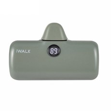 Iwalk Battery 口袋充電寶Pro閃充 Type-C 支架版 原廠保固, LPS001C, 叢林綠