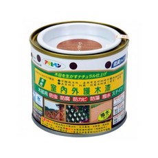 ASAHIPEN 朝日塗料 水性室內外護木漆 防蟲防腐防霉 紅橡 0.2L, 1罐