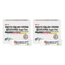 Healthwell 德國產鎂400+維他命B6 Ultra Direct 無糖 30入, 90g, 2個