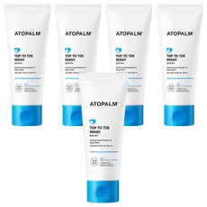 ATOPALM 愛多康 從頭到腳多合一潔膚露, 100ml, 5個
