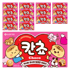 롯데웰푸드 칸쵸 초코, 54g, 15개