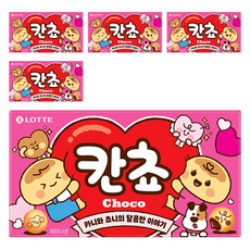 LOTTE 樂天 巧克力夾心餅乾球, 54g, 5盒