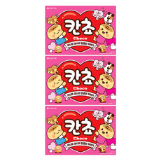 롯데웰푸드 칸쵸 초코, 196g, 3개