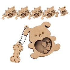 minhwashop 木製搖鈴製作套組, 10套, 小狗