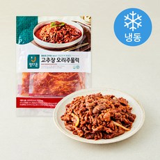 정다운 고추장 오리주물럭 3개입 (냉동), 600g, 1개