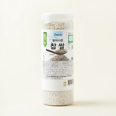 유기농 씻어나온 찹쌀, 800g, 1통