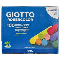 GIOTTO 無毒環保粉筆 10色, 539000, 100支