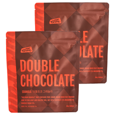 아워그레인 더블초코 그래놀라, 200g, 2개