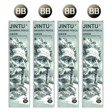 B&G 專家用繪圖美術鉛筆 12入, 4套, 8B