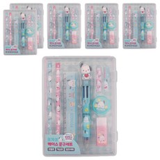 三麗鷗明星帕恰狗盒裝文具組, 6套, 混合顏色