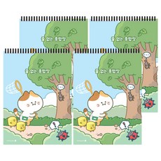 morning glory 3000 無橫線綜合筆記本 A, 隨機出貨, 4個